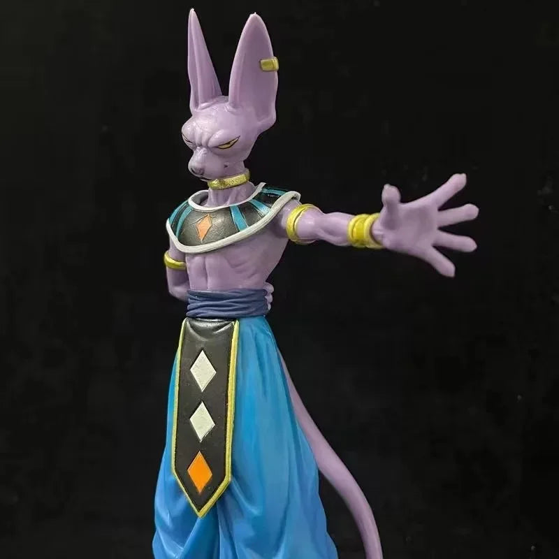 BANDAI Dragon Ball Super Anime Gods Of Destruction Dxf Whis Beerus Action Figure