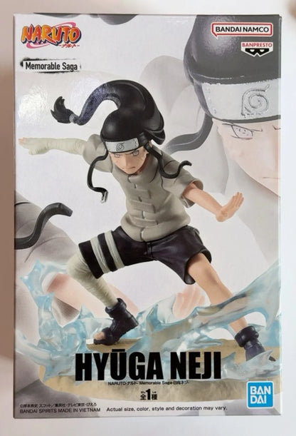 BANDAI Naruto Saga Hyuga Neji Figure Anime Model