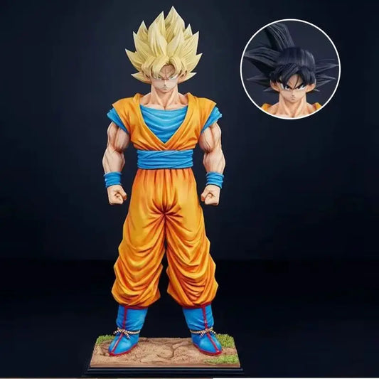 BANDAI Dragon Ball Z Anime Son Goku Super Saiyan Action Figure