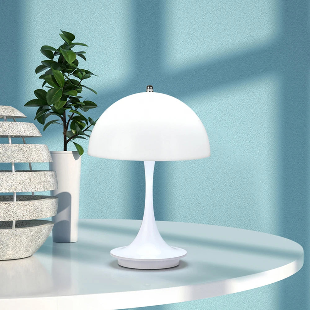 Dimmable Mushroom-Shaped Table Lamp