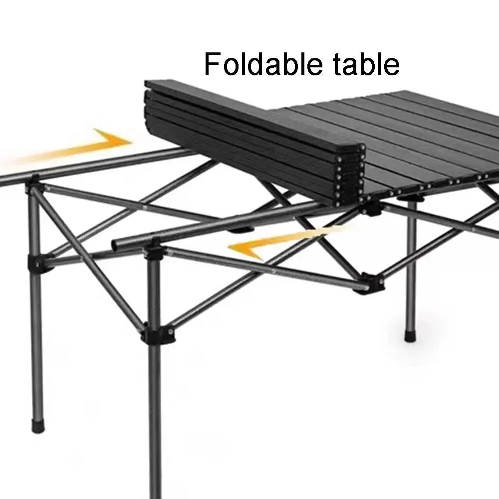 Portable Outdoor Folding Table – Easy Setup for Camping, Barbecues, and More!