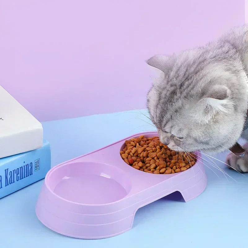 Pet Double Feeder Bowl