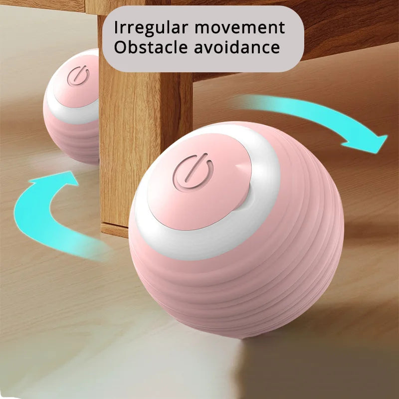 Smart Obstacle-Avoidance Cat Toy Ball