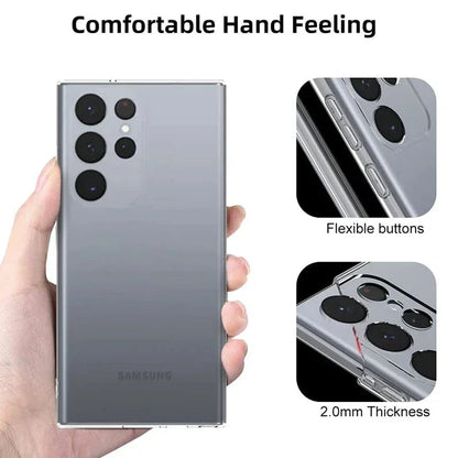 Soft Silicone Clear Phone Case for Samsung Galaxy series