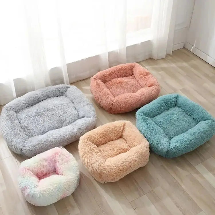 Plush Cozy Pet Bed