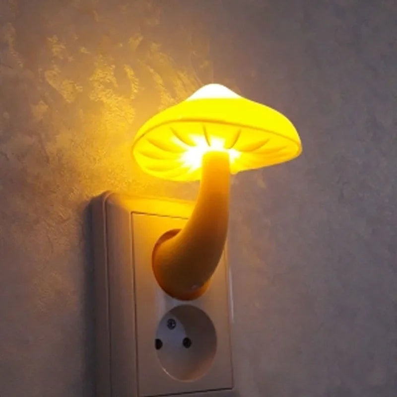 Creative Mushroom Shaped Plug-in Lamp