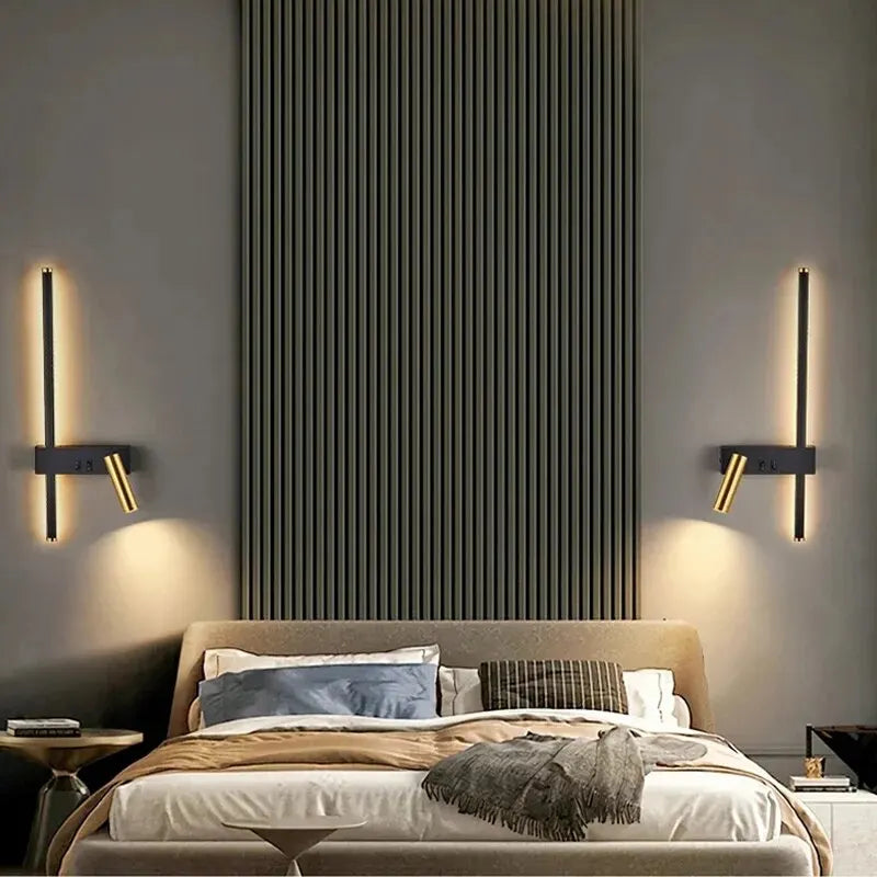 Nordic Modern Combi Wall Lamp