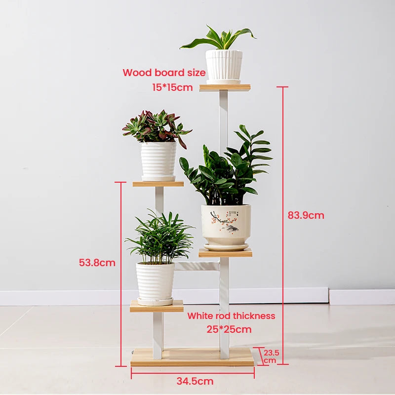 Multi-Tier Plant Stand – Stylish Flower Pot Holder for Indoor and Garden Decor!