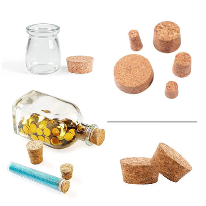 Reusable Wine Corks – Functional Portable Sealing Stoppers for Bottles (5/10 Pcs)