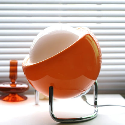 Glass Half Sphere Table Lamp