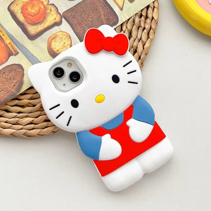 3D Hello Kitty Phone Case for iPhone 1/2