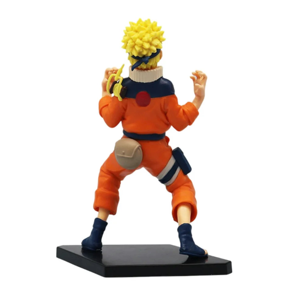 BANDAI Naruto Shippuden Uzumaki Naruto Uchiha Sasuke  Anime Action Figures