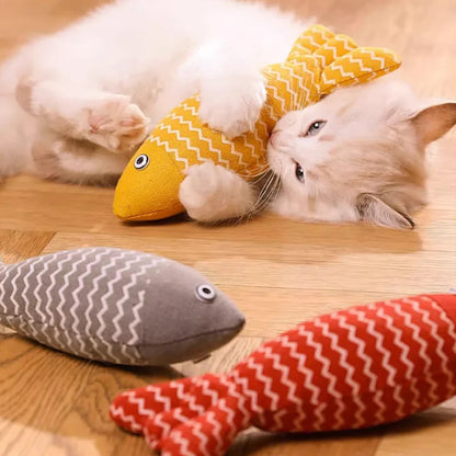 Catnip Fish Toy