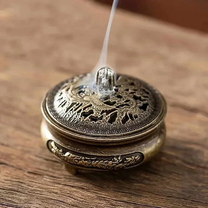 Small Iron Pot Incense Burner