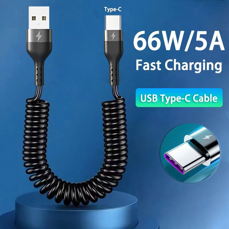 66W 5A Fast Charging Cable Type C