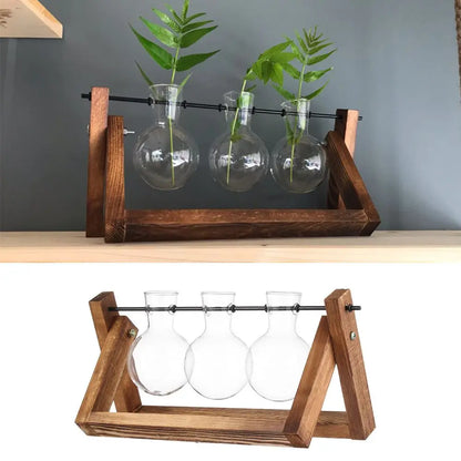 Decorative Hydroponic Flower Pot with Stand