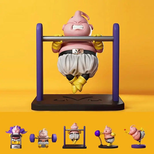 5pcs/set Fitness Body Building Dragon Ball Majin Buu