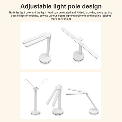 LED Desk Lamp with 3 Levels Dimmable Touch Control