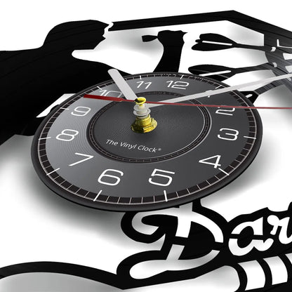 "Darts" Wall Clock