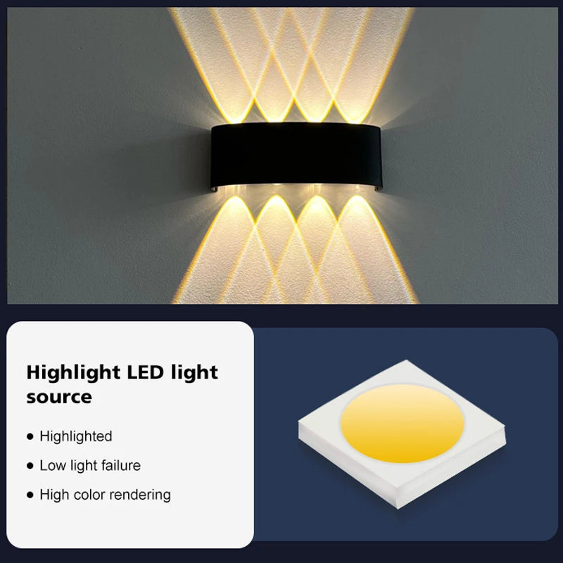 Up & Down IP65 LED Wall Light