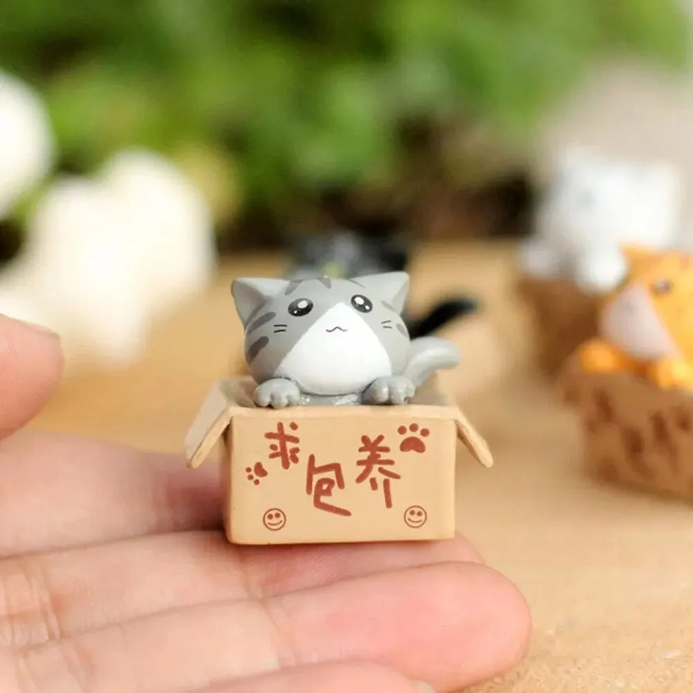 4pcs Mini Cat Ornament