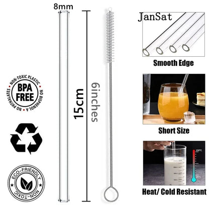 Recyclable Glass Straws