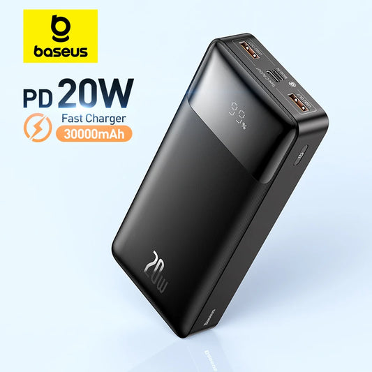 30000mAh - 20W PD Fast Charging Power Bank