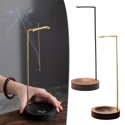 Upside Down Wooden Incense Stick Holder