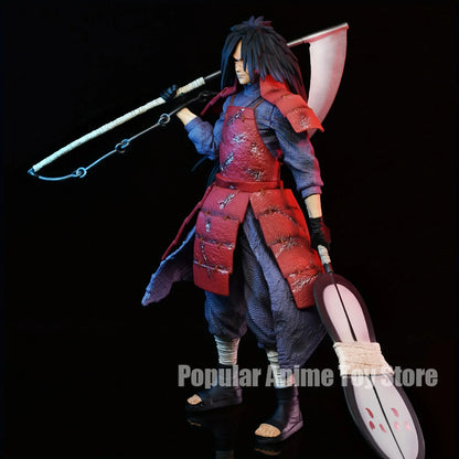 BANDAI Naruto Shippuden Figure Uchiha Madara Fgiure Senju Hashirama Action Figure