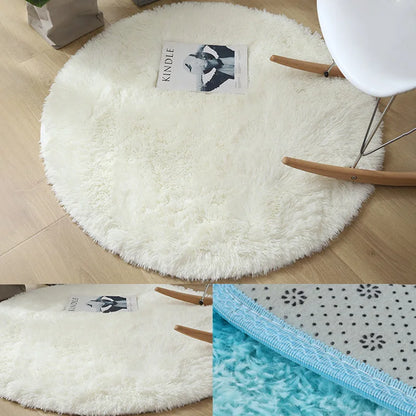 Soft Plush Round Pet Bed Mat