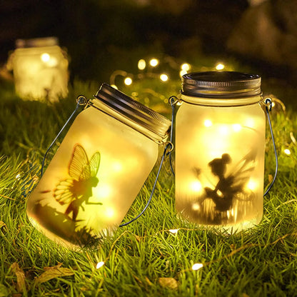 Solar Fairy Jar Light Lantern