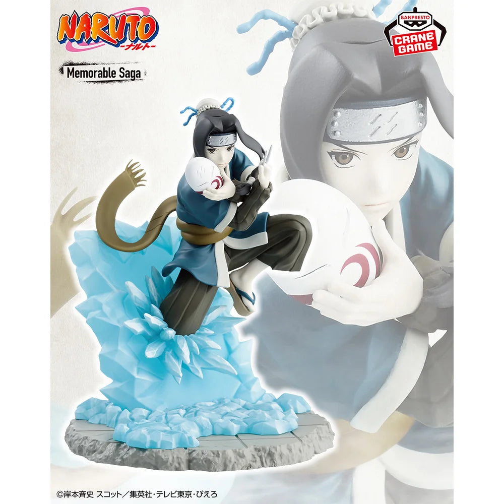 BANDAI Naruto Saga Haku Momochi Zabuza Figure Anime