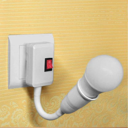 Plug-in Lamp Base with Flexible Neck