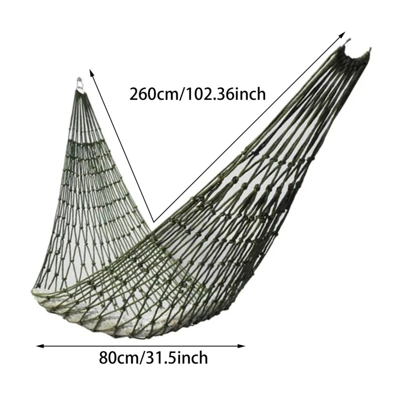 Portable Outdoor Sport Hammock – Ideal for Camping, Garden, and Beach Relaxation!