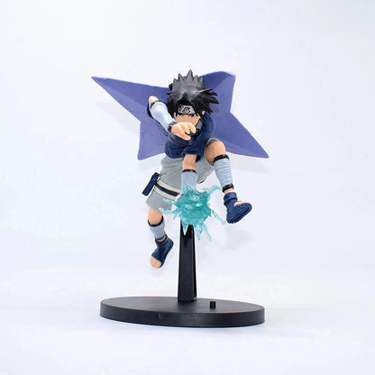 BANDAI Naruto Shippuden Anime Figure Uchiha Sasuke Action Figure