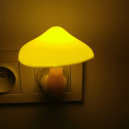 Creative Mushroom Shaped Plug-in Lamp