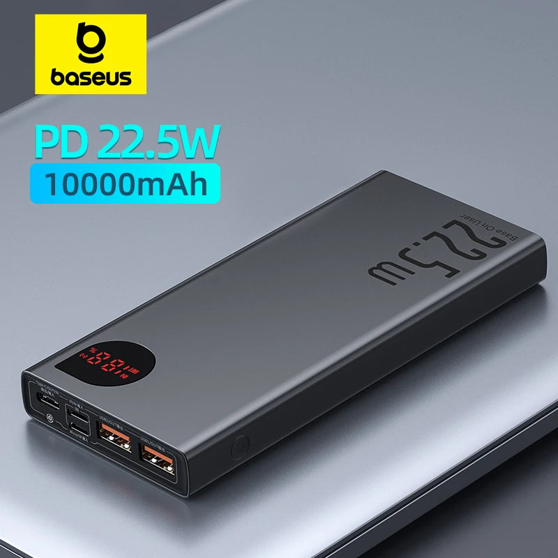 10000mAh - 22.5W PD Fast Charging Power Bank