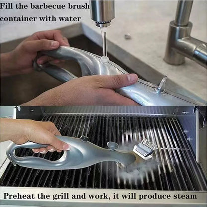 Stainless Steel BBQ Grill Cleaner Brush