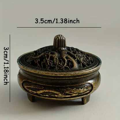 Small Iron Pot Incense Burner