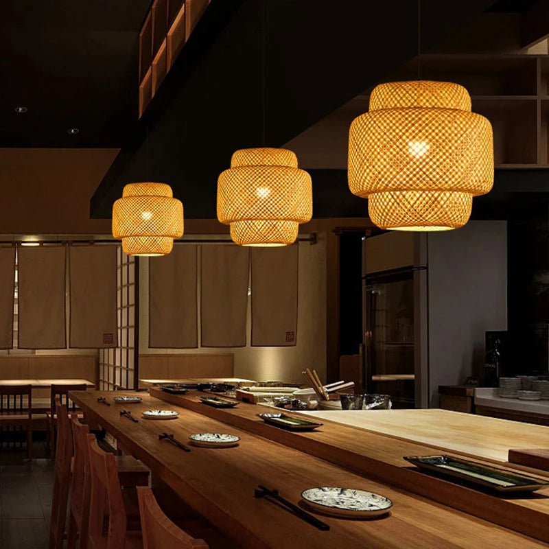 Bamboo Pendant Light